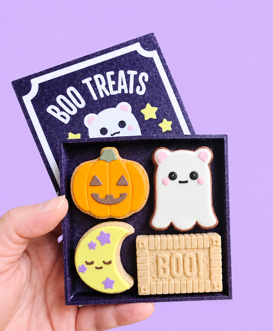 Boo Treats Cookie Box Fidget Clicker