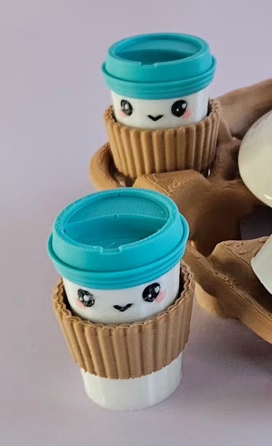 On-The-Go Coffee Clicker Keychain