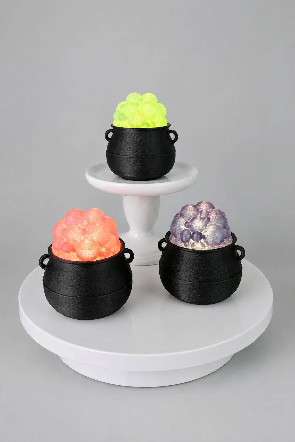 Bubbling Cauldron Tea Light Holders