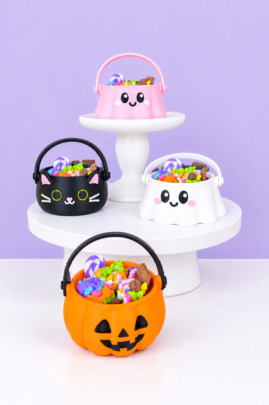 Click-or-Treat Candy Bucket 3-clicker Fidget