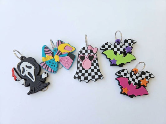 Spooky & Sweet Nail Saver Keychains