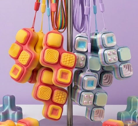 Jazzy 4 way Clicker Wristlet