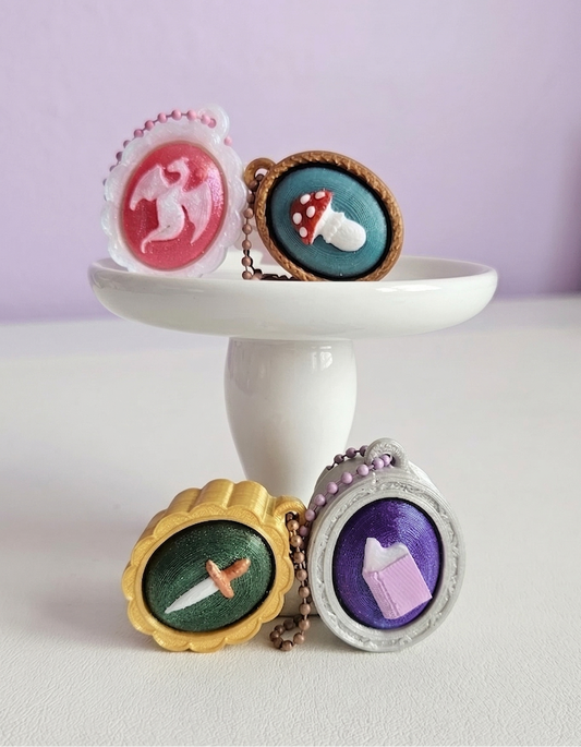 Fantasy Cameo Clicker Keychain Collection