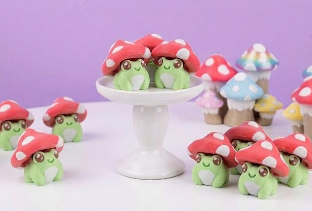 Toadstool Hat Frog Clicker