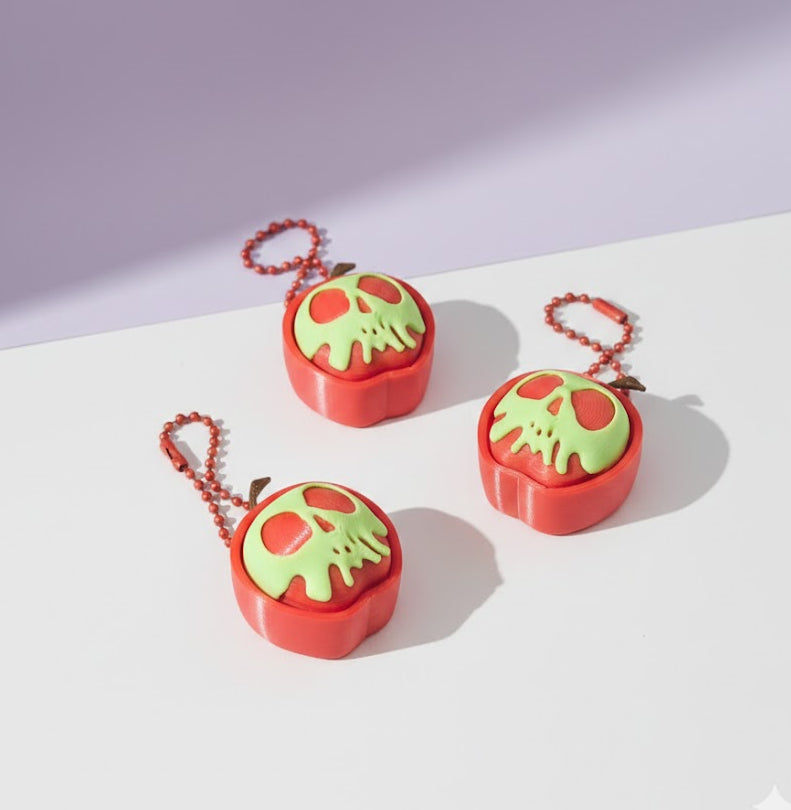 Poison Apple Clicker Keychain